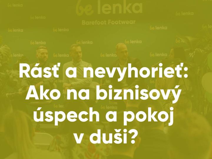 Ako na biznisový úspech a pokoj v duši?