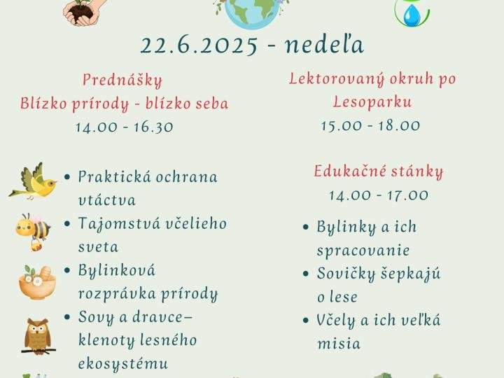Deň ochrany prírody v Lesoparku