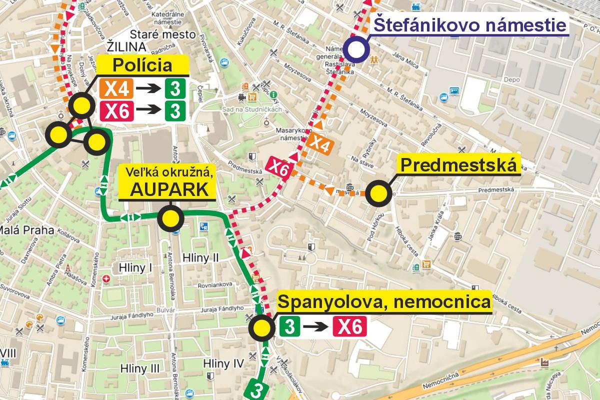 Dopravné obmedzenia MHD z dôvodu rekonštrukcie viaduktu