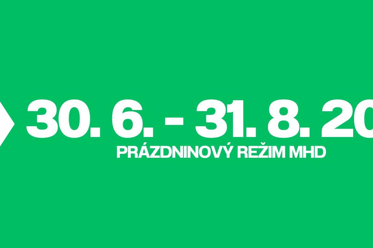 Prázdninový režim MHD