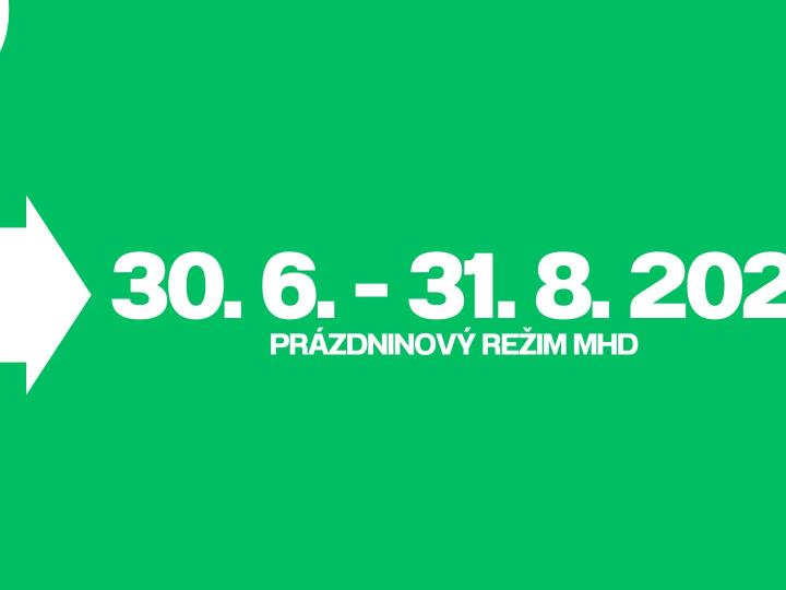 Prázdninový režim MHD