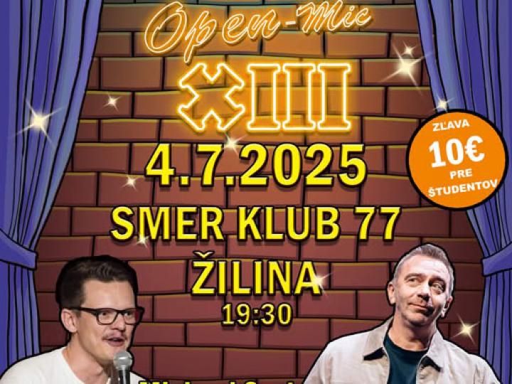 Stand-up Open-mic Michael Szatmary x Marián Psár