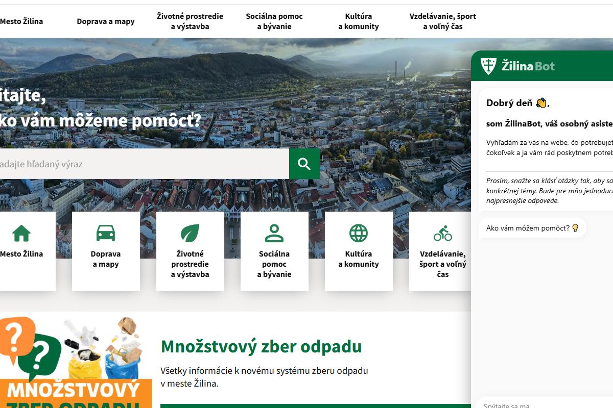 Tlačová správa: Radnica testuje možnosti využitia umelej inteligencie pri zlepšovaní dostupnosti a kvality služieb