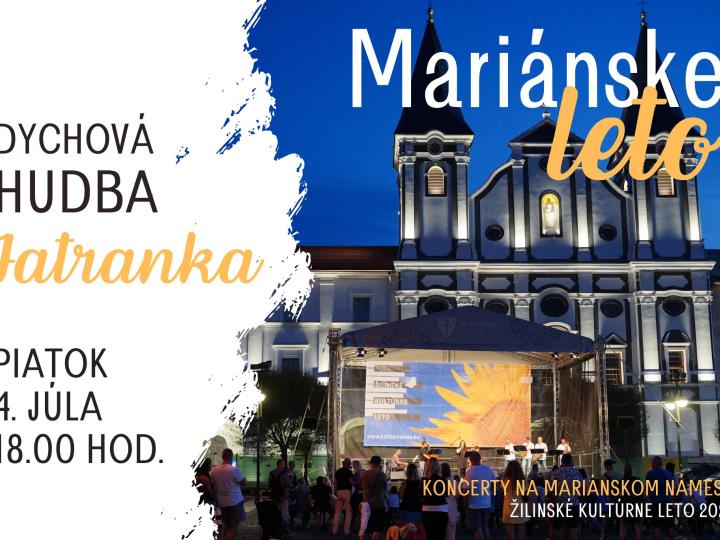 Mariánske leto s dychovou hudbou