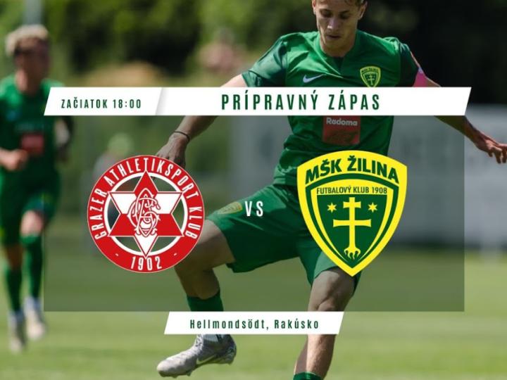 Letná príprava 2025 + LIVE: Grazer AK - MŠK Žilina