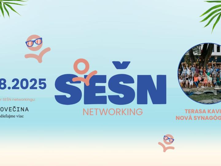 SEŠN networking pod holým nebom