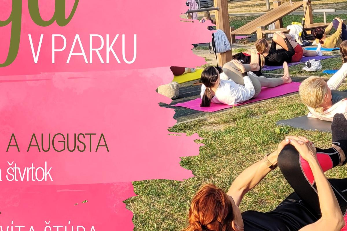 Ranná joga v parku
