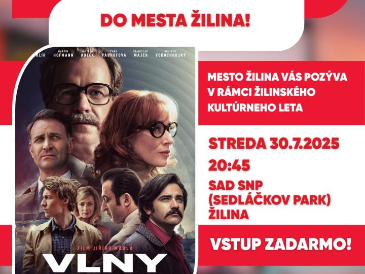 TÚLAVÉ KINO v Sade SNP: Vlny