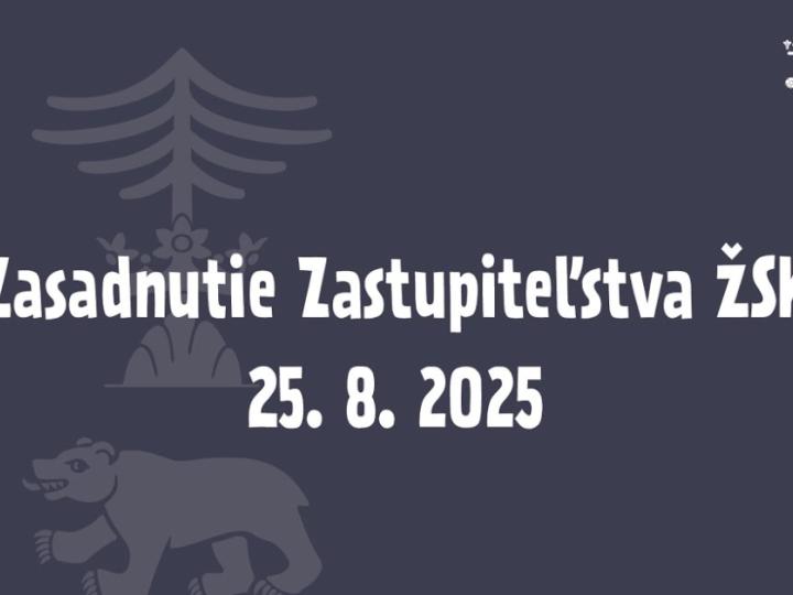 24. Zasadnutie Zastupiteľstva Žilinského samosprávneho kraja