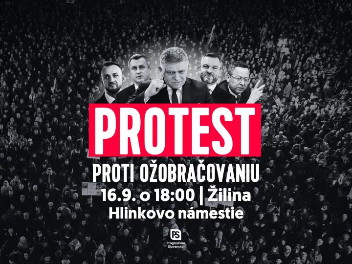Protest proti ožobračovaniu I Žilina