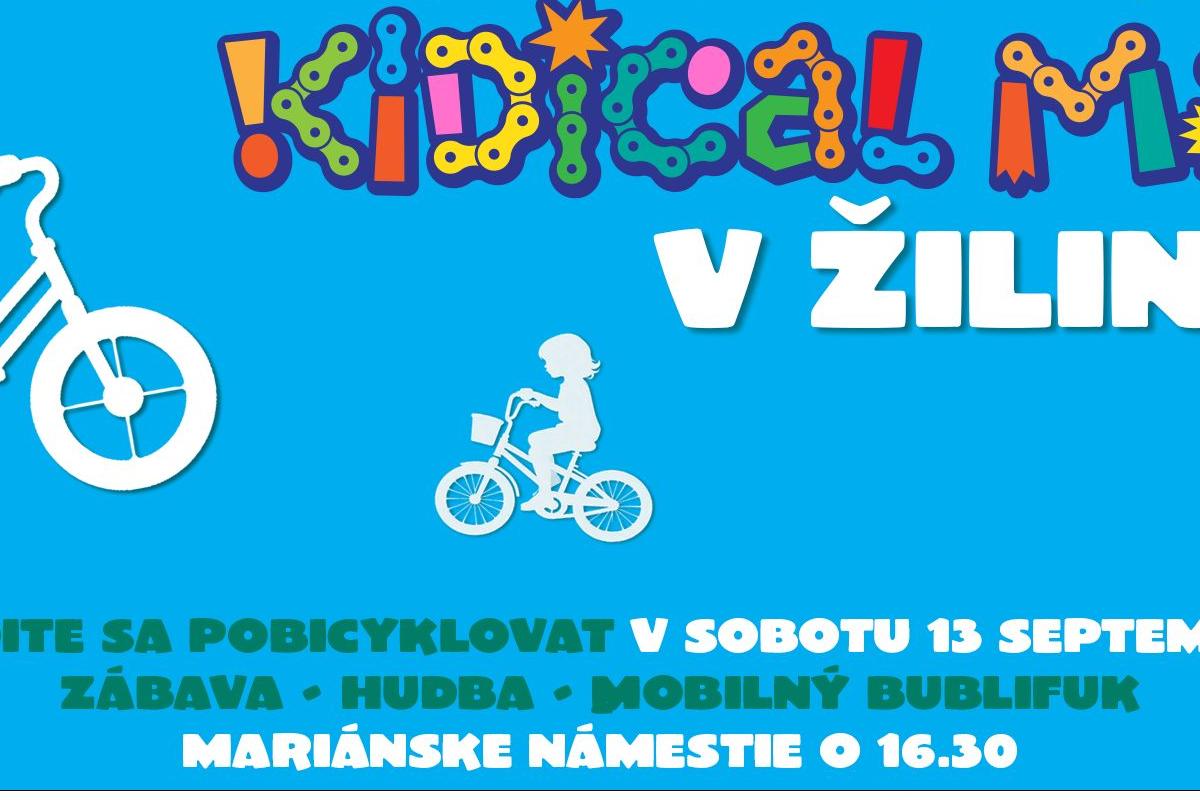 Kidical Mass Žilina - Cyklojazda pre deti a rodičov