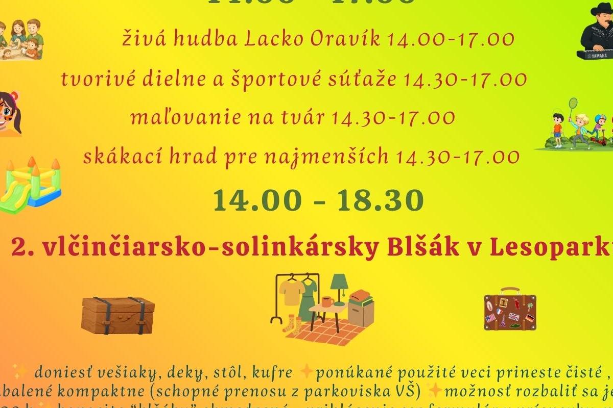 Rozlúčka s letom & II. vlčinčiarsko-solinkársky blšák v Lesoparku ✨🌿