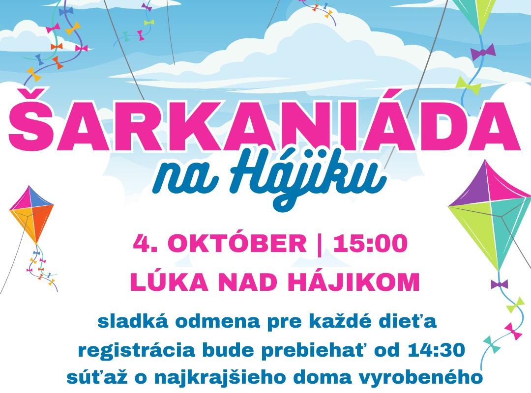 Šarkaniáda na Hájiku