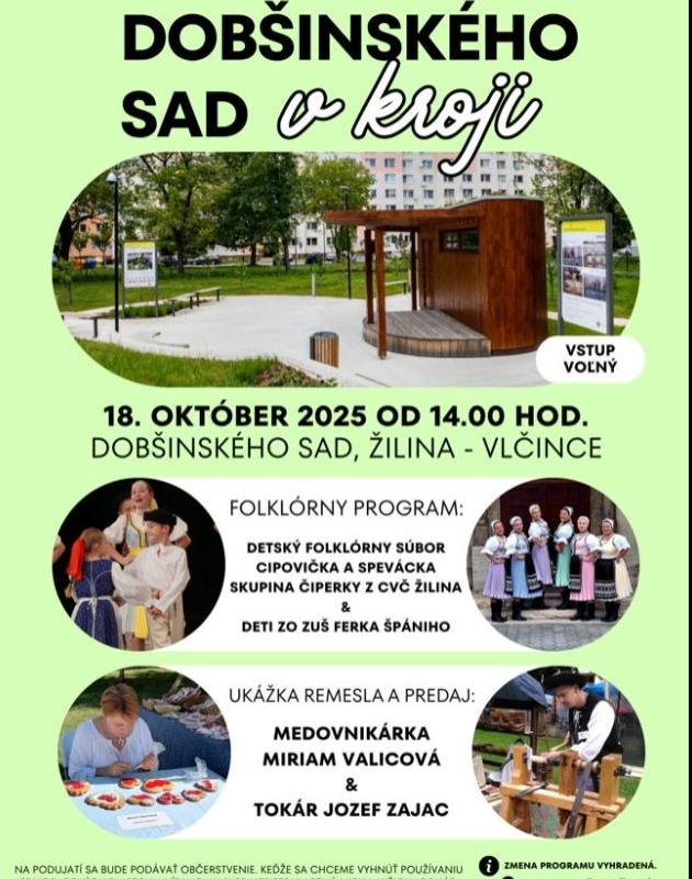 🌾 DOBŠINSKÉHO SAD V KROJI🎶
