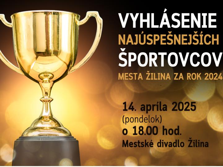ŠPORTOVEC ROKA 2024 - vyhlásenie ankety