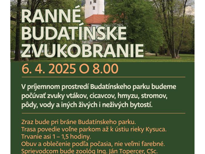 Ranné budatínske zvukobranie