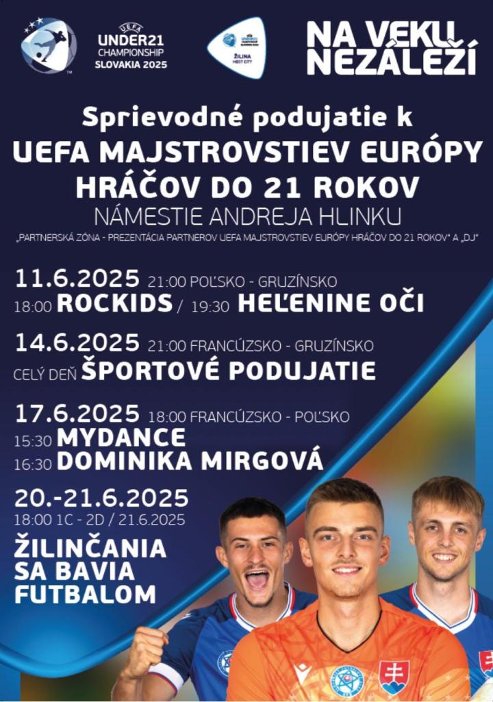Futbalové ME U21 v Žiline - sprievodný program: MyDANCE
