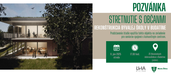 Pozvánka na participatívne stretnutie: Čo môže vzniknúť z bývalej školy v Budatíne?