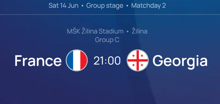 ME U21 vo futbale v Žiline: Francúzsko - Gruzínsko