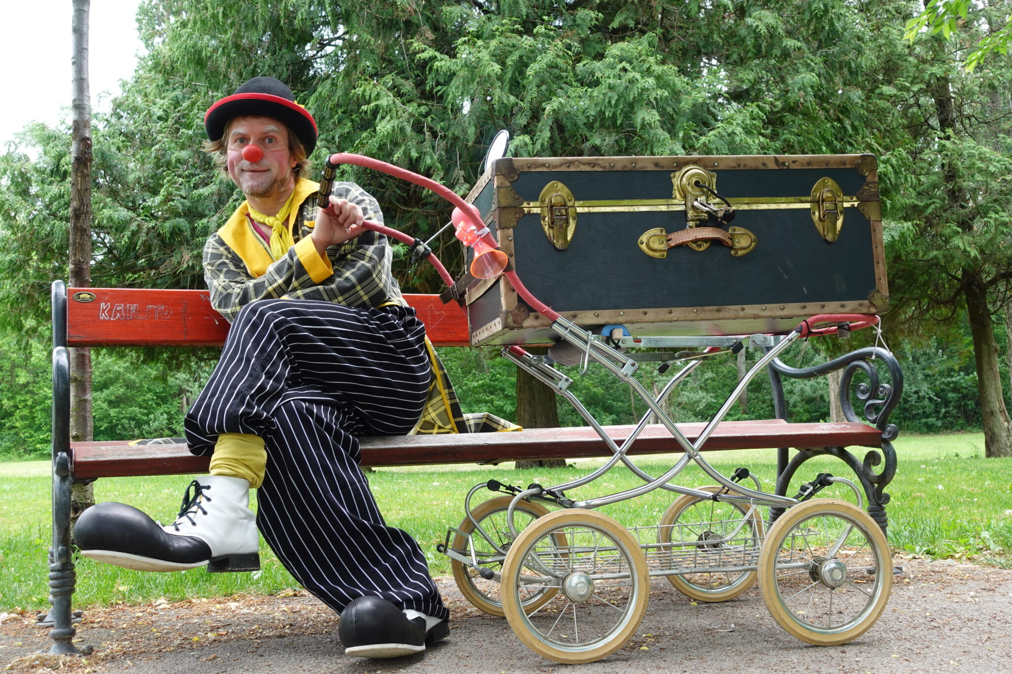 Detské divadlo v Sade na Studničkách: CONCERTO CLOWNICO