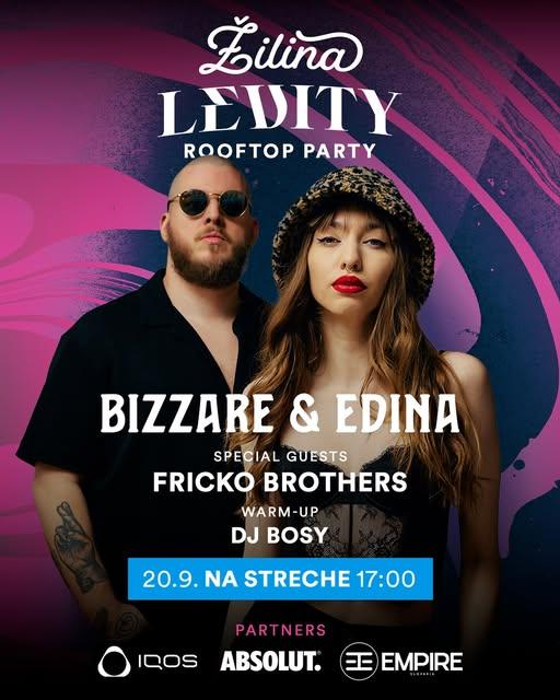 LEVITY ROOFTOP PARTY NA STRECHE!