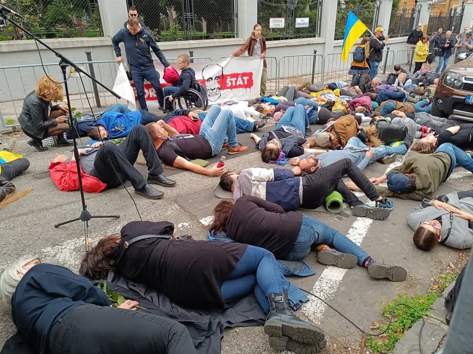 Žilina pochoduje a protestuje. Slovensko je EURÓPA!