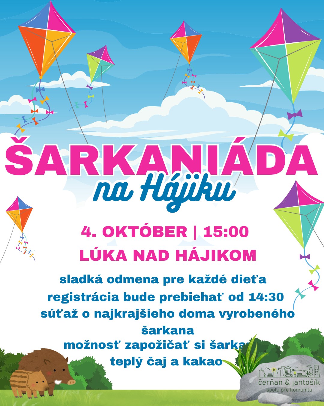 Šarkaniáda na Hájiku