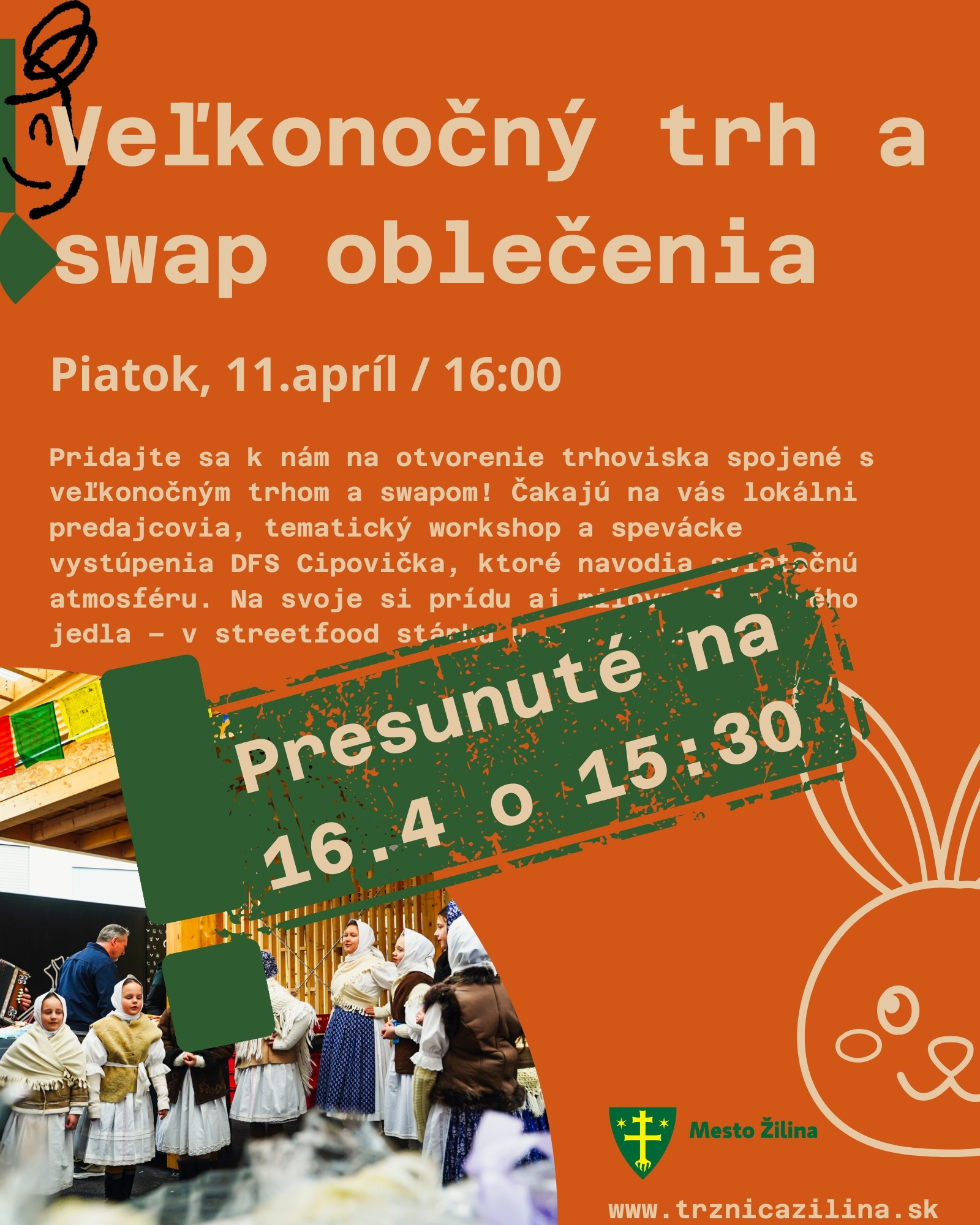 Veľkonočný trh a swap oblečenia