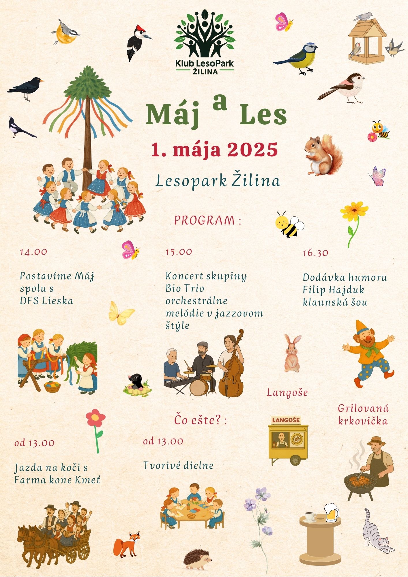 Máj a Les