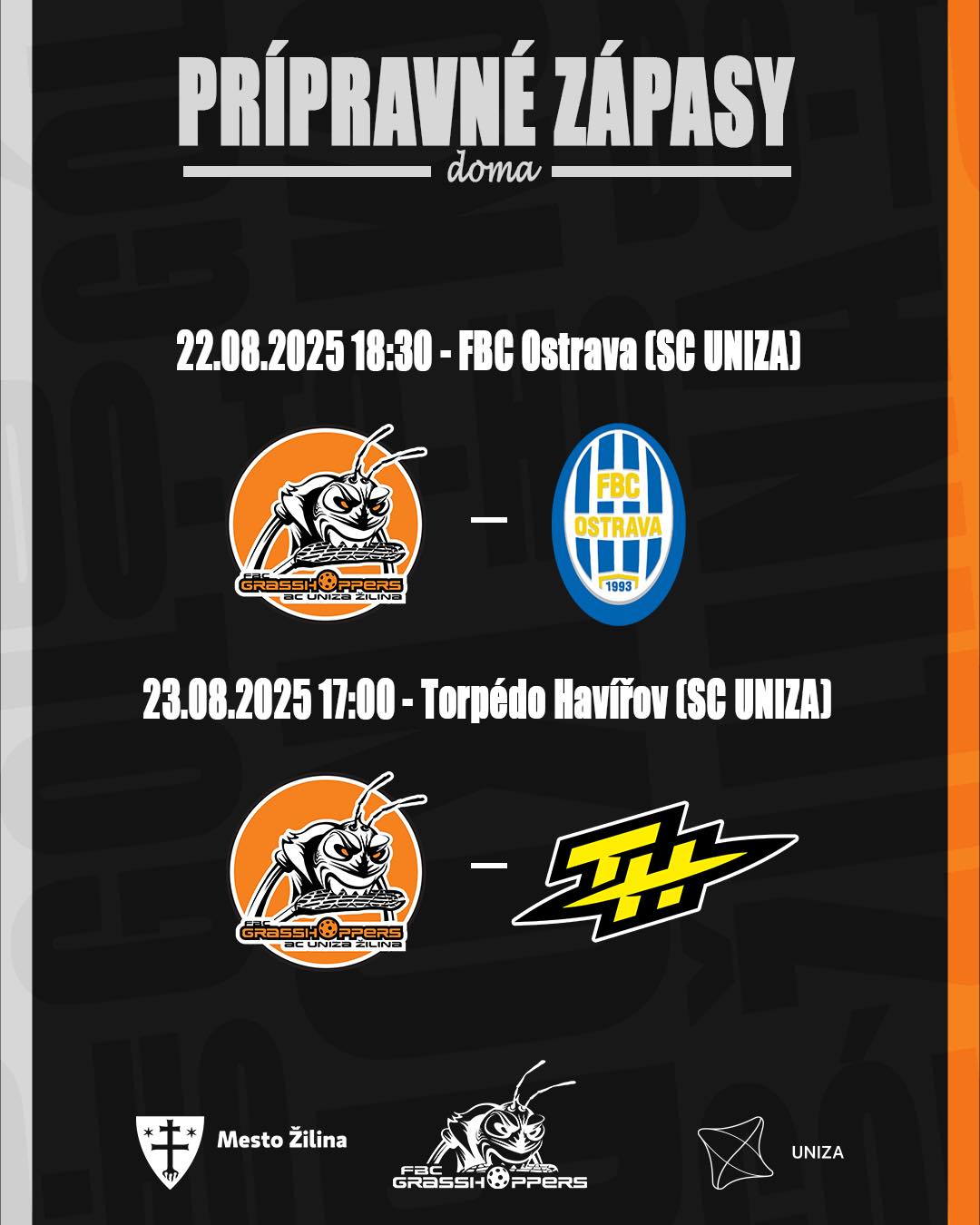 FBC Grasshoppers Žilina vs. FBC Ostrava