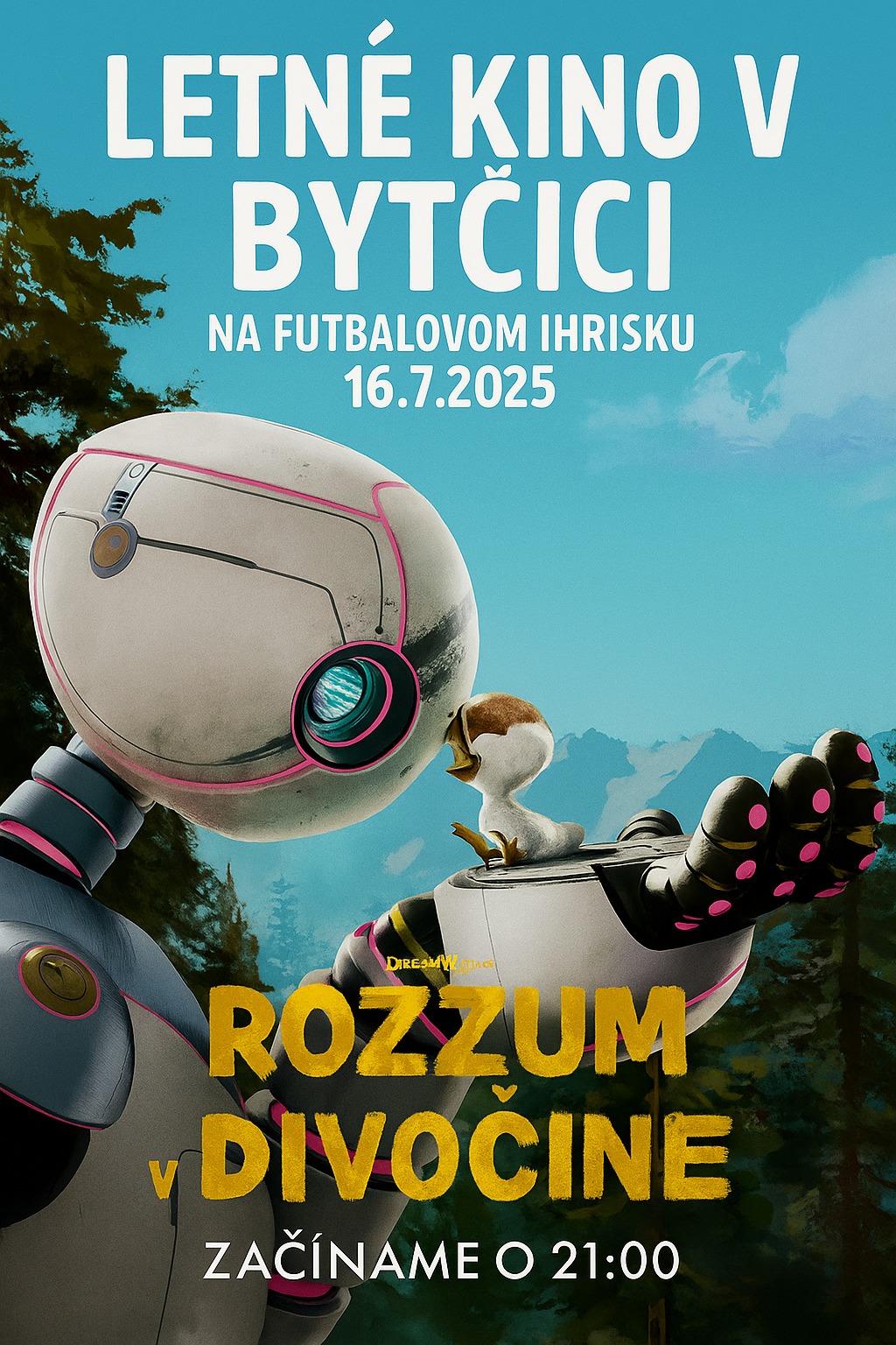 Bytčica: LETNÉ KINO POD HVIEZDAMI 🌟🎬