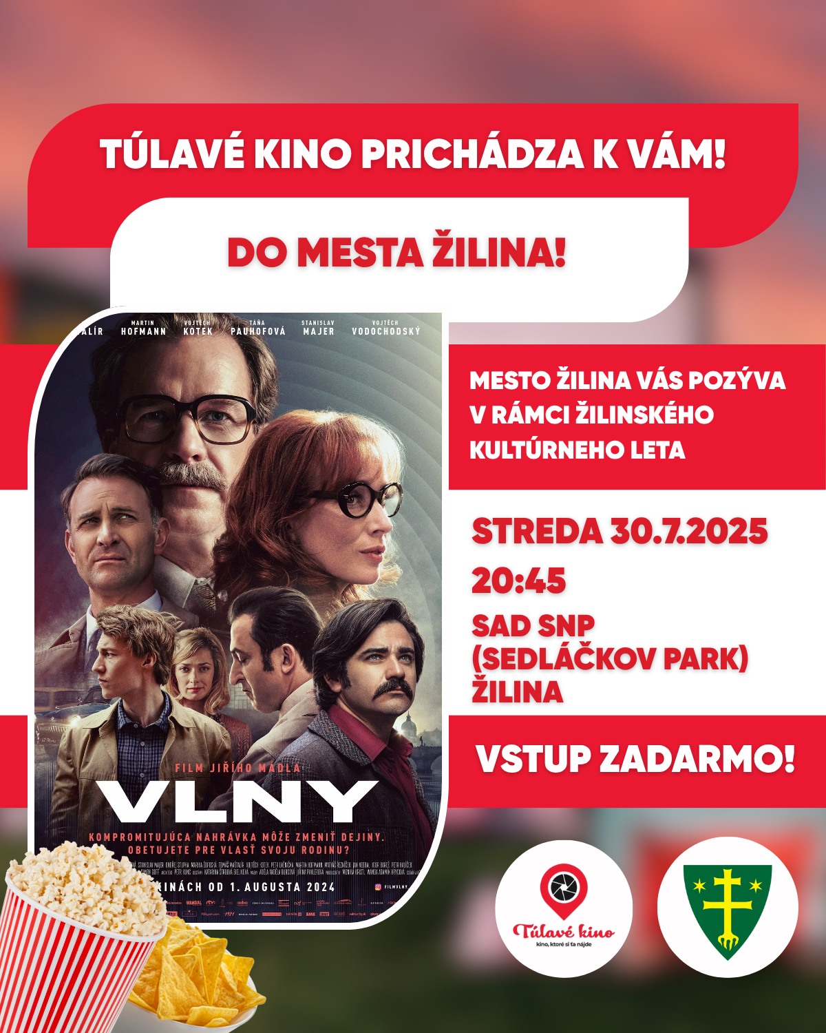 TÚLAVÉ KINO v Parku SNP: Vlny