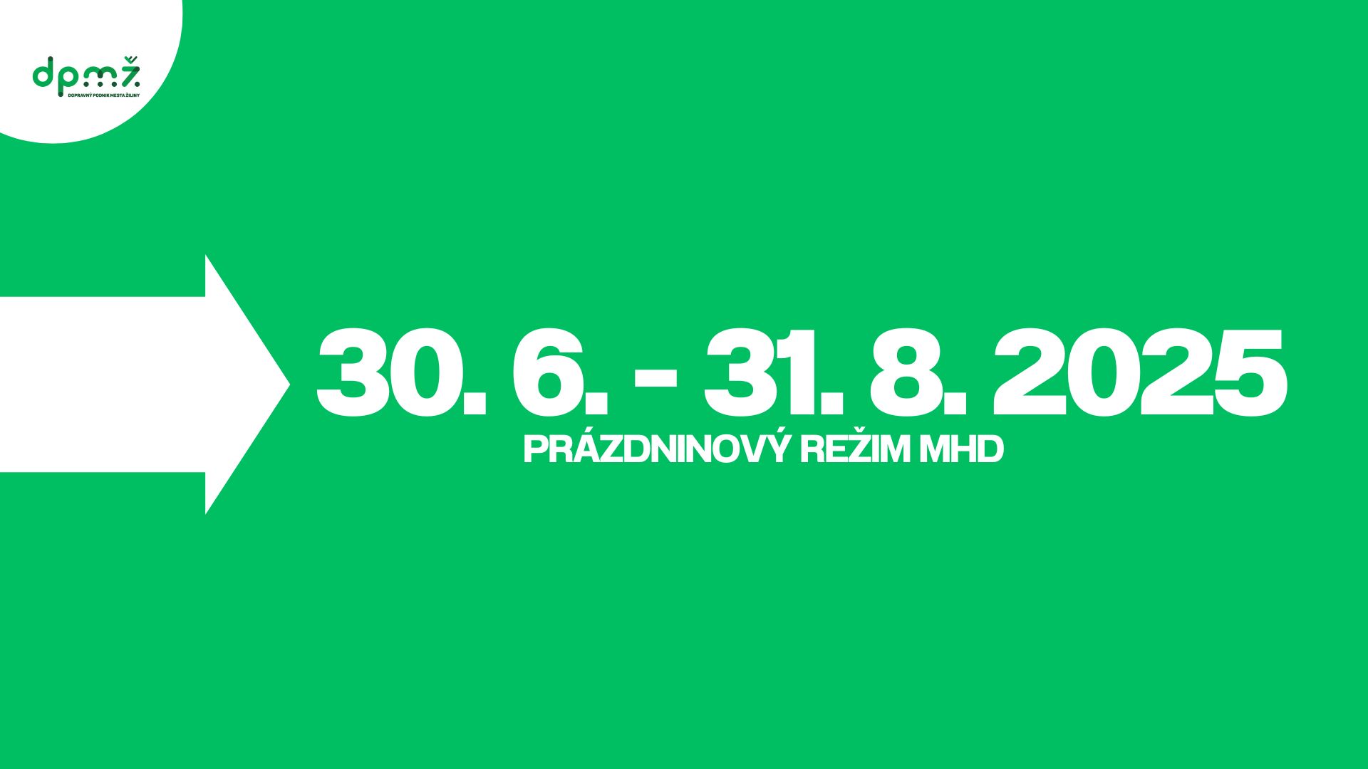 Začína prázdninový režim MHD
