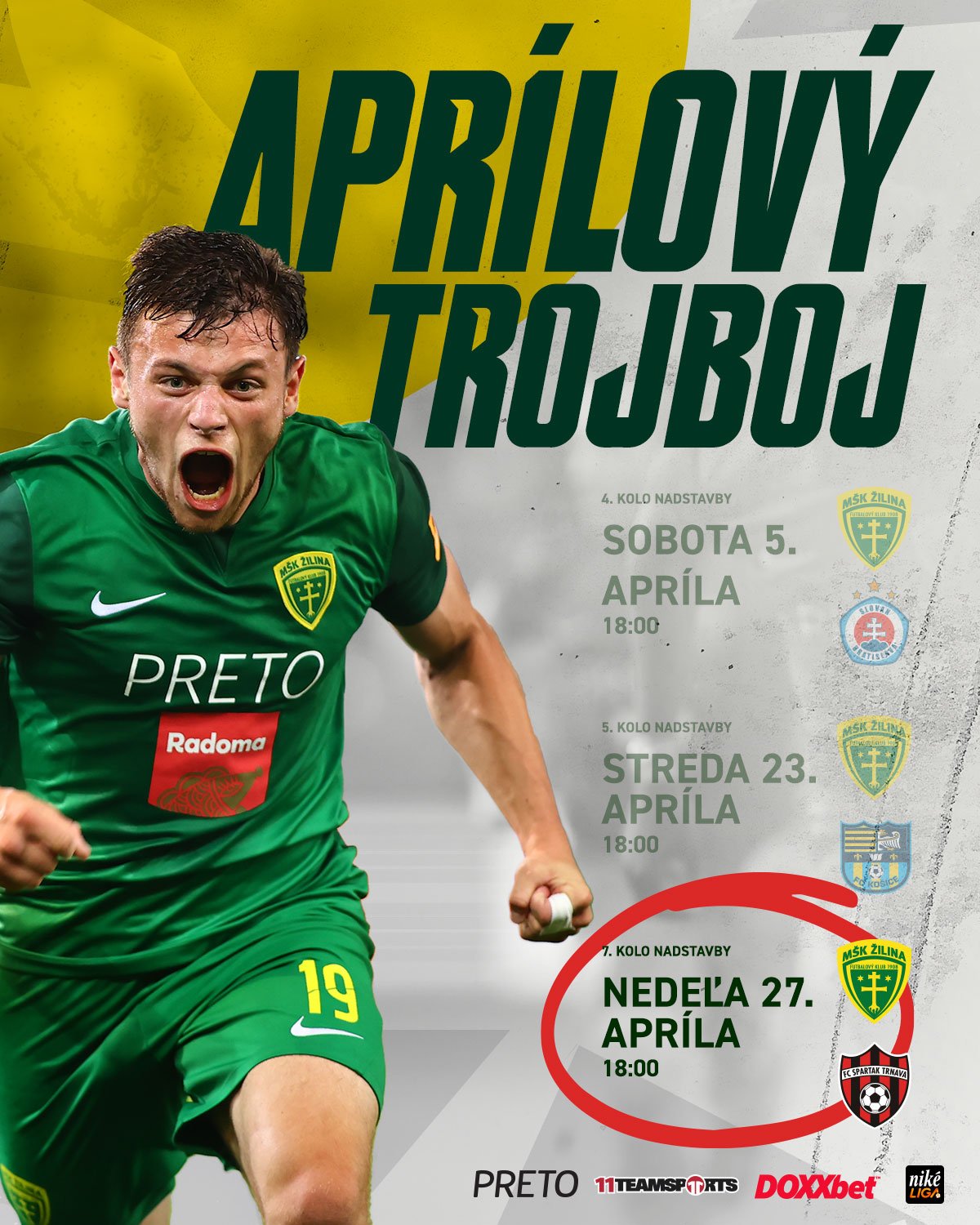 Niké liga: MŠK Žilina - FC Spartak Trnava