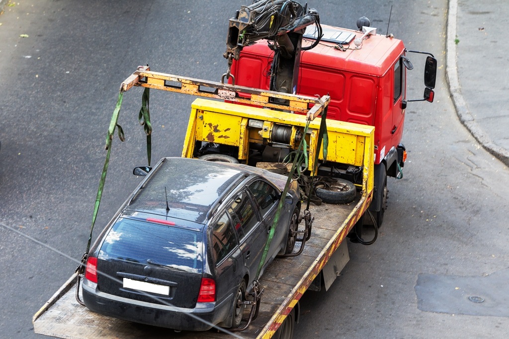 Výzva na odstránenie motorového vozidla